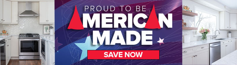 Save on American Made Kitchen Magic Cabinets