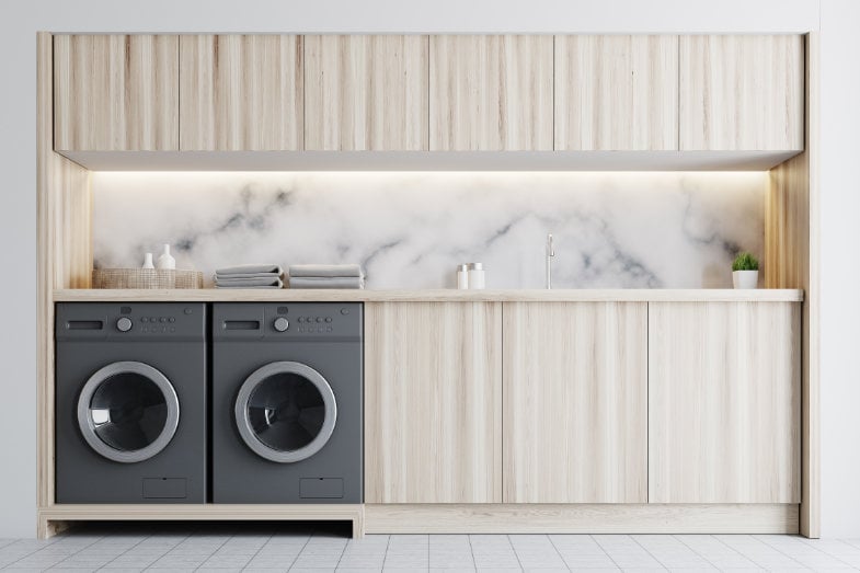 Contemporary Laundry Room-1