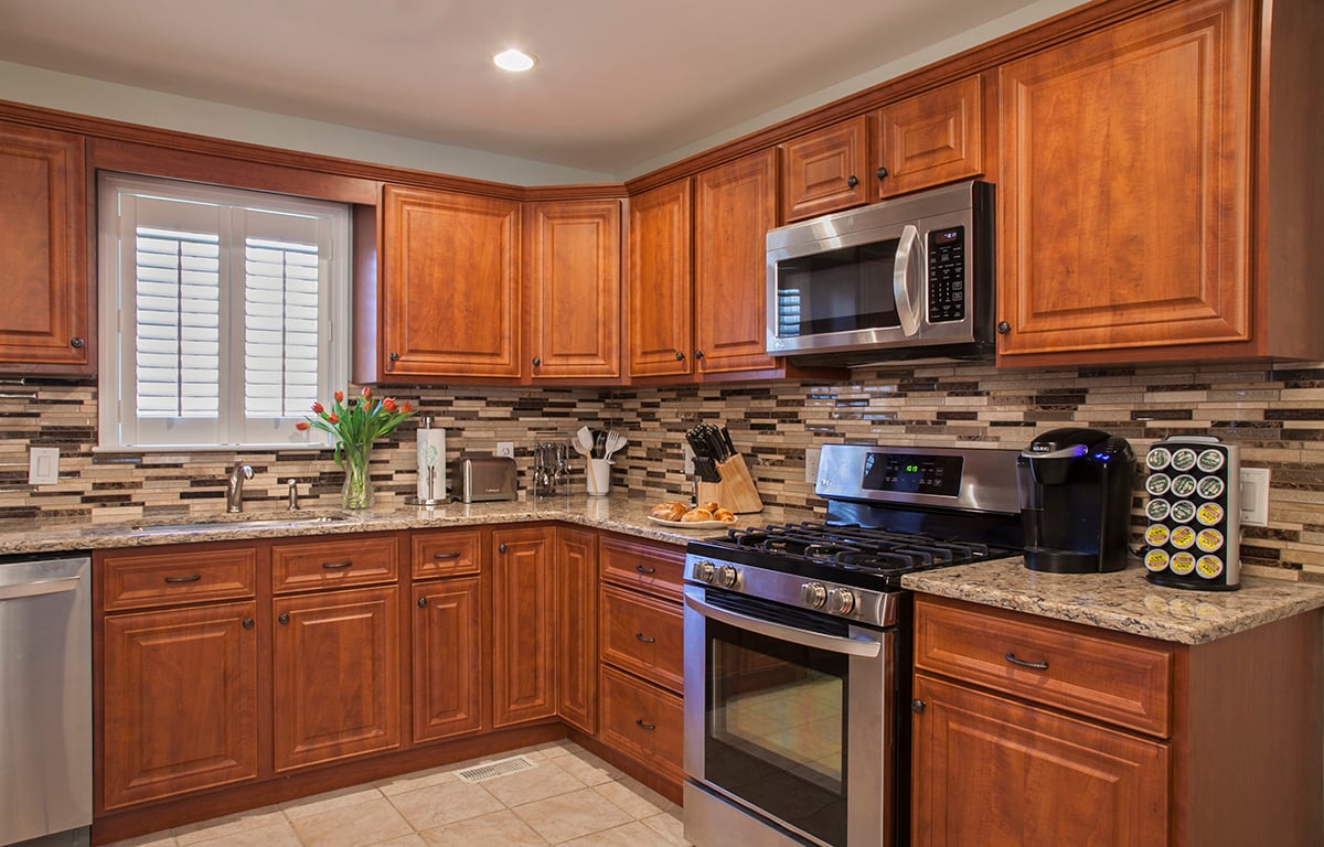 Glass Mosaic Backsplash