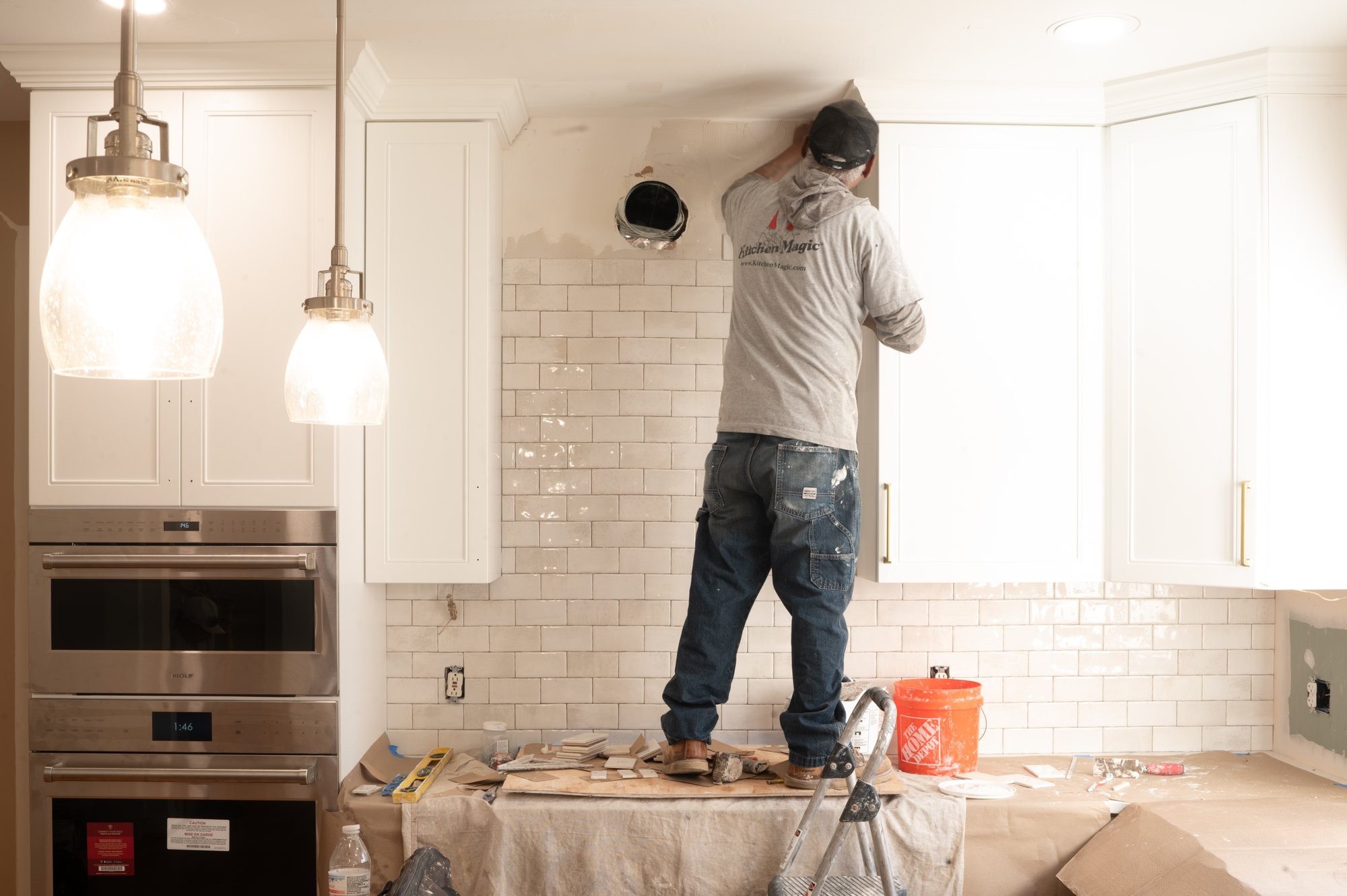 Kitchen Magic Tile Install -1