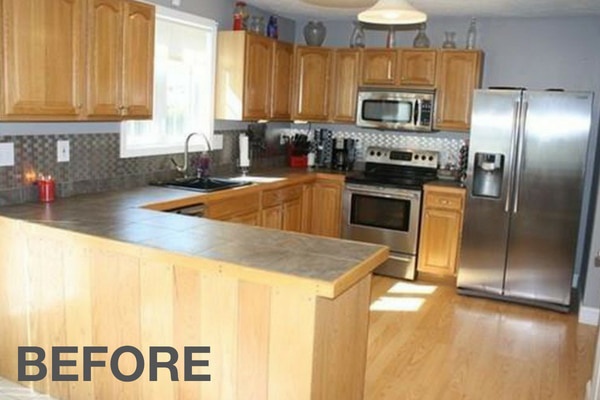 Before and After Kitchen Remodel Photos