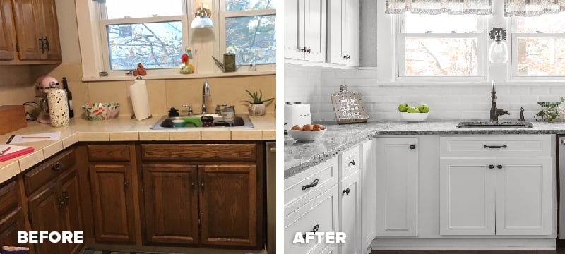 Kitchen Magic Before & After_Dec 2020