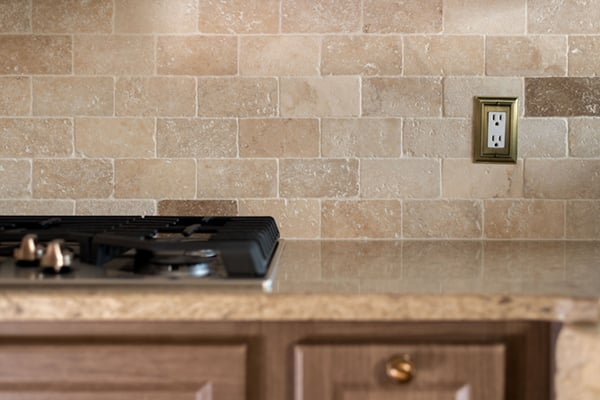 Mimicking the Floor and the Backsplash Will Unify the Design