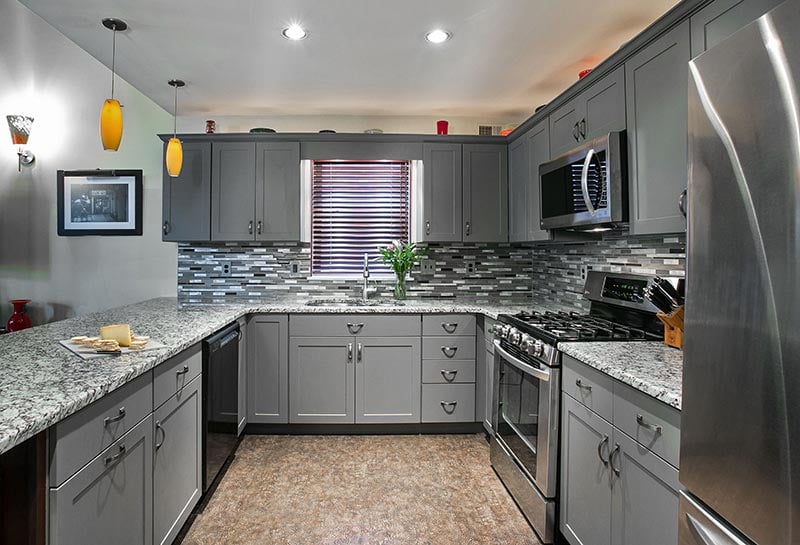 Gray Kitchen Design, Gray Kitchen Cabinet Pictures