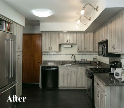 Rustic Kitchen Remodel After Photo