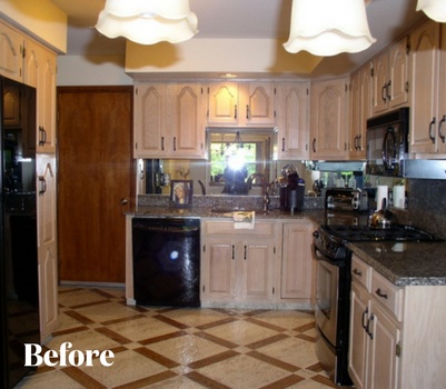 Rustic Kitchen Remodel Before Photo