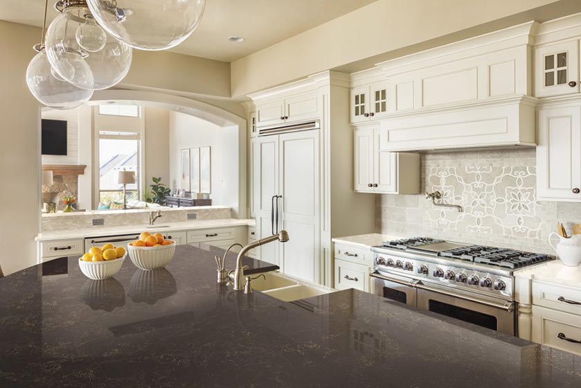 Corian Quartz Kitchen Countertops