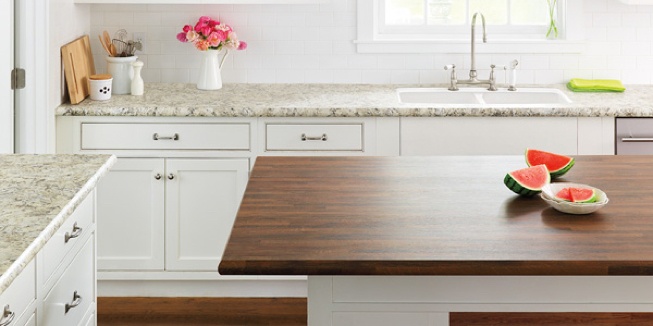 Wood-Look Laminate Countertop