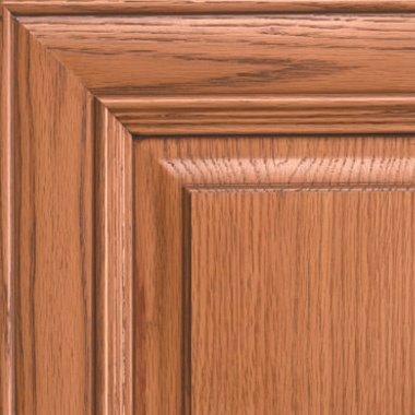 Nutmeg on Oak Caramel Glaze Cabinet-door-color