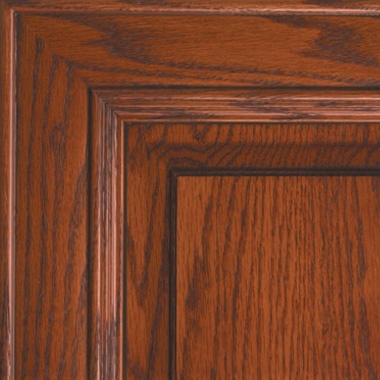 Washington on Oak Brown Glaze Cabinet-door-color