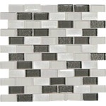 Diamond Delta Glass Backsplash